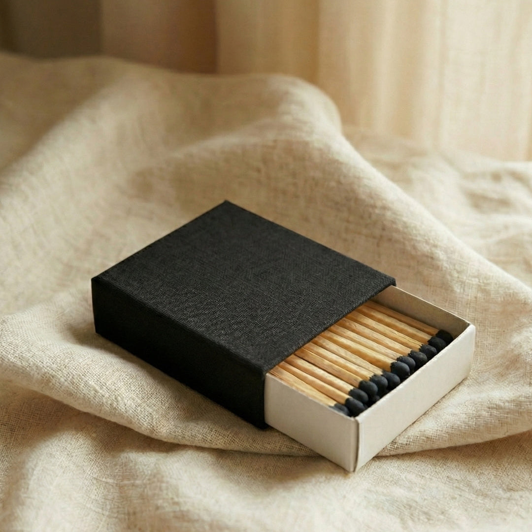 Large matchboxes designed as decorative objects